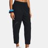 Under Armour UA Unstoppable Loose Fit Lace-Up Cropped Straight-Leg Knit Sports Pants Women Pants Black 1382741-001