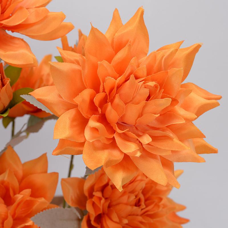Dahlia Pinnata Artificial Decor For Bridal And Event Center Arrangements