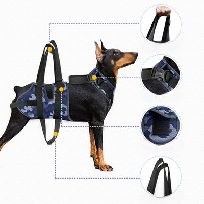 Hundehebegeschirr für die Hinterbeine, verstellbare Schlinge zur Haustierunterstützung, hilft schwachen Beinen beim Stehen, Hundegeschirr für die Genesung alter Hunde nach Verletzungen
