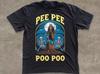 Cursed Meme Shirt Pee Pee Poo Poo T-Shirt Funny Skeleton Graphic Tee for Men Women Weirdcore Gen Z Top Spooky Sarcastic Gift