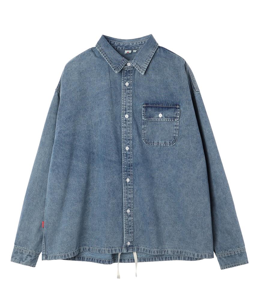 COMONINOZ String Denim Shirt [3 Color]
