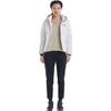 Saucony Solid Color Casual Hooded Long Sleeve Down Jacket Women outerwear White SC1220003-1