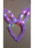 StellaLou Luminous Plush Rabbit Ear Headband & Hair Clip