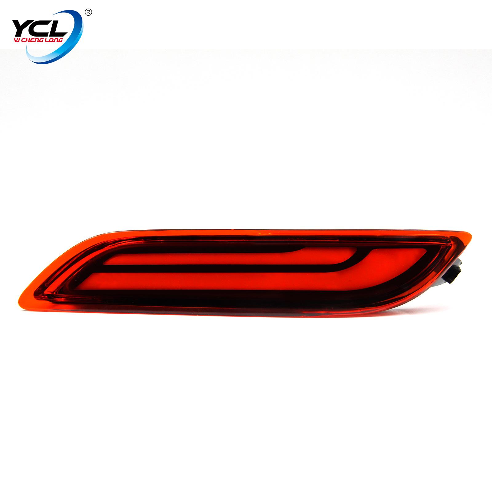 YCL Camry 18-20 Задний фонарь бампера: Светодиодный динамический указатель поворота и стоп-сигнал, неразрушаемый, подключи и играй.