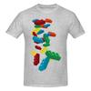 Funny Falling Legos Unisexs Printed Tshirt Unisex T Shirtcotton