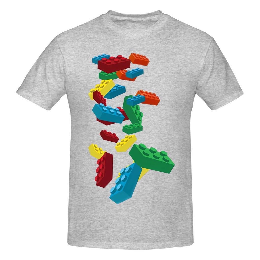 Funny Falling Legos Unisexs Printed Tshirt Unisex T Shirtcotton