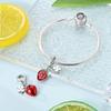 New Charm Bead Charms Copper Strawberry Pendants Charm Bead Charms Compatible With Authentic Charm Bead Charms Bracelets Or Necklaces Bead Do It Yours