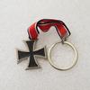 Cross Badge Keychain Key Chain Metal Badge Souvenir Collection