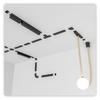 Surface-mounted Cross Connector A-X for SLIM TRACK 48VDC Magnetic Rails