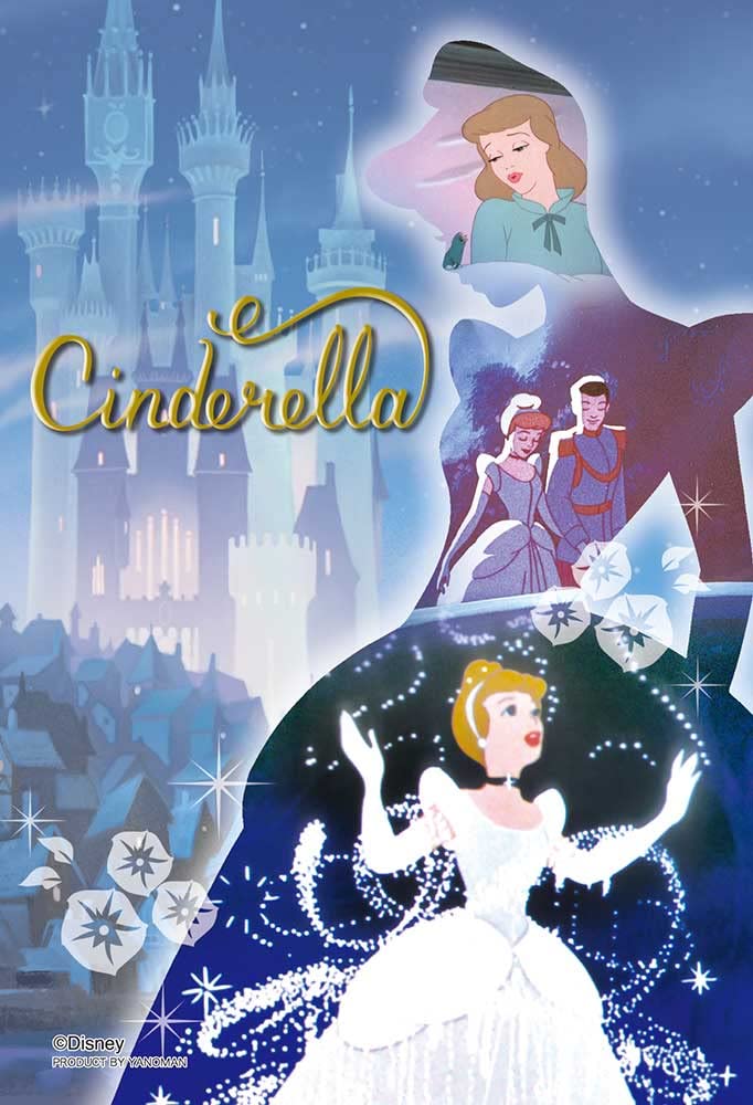 

Пазл из 70 деталей Disney Silhouette Memory Cinderella Art - - [Prism Petit] (10x14,7см)