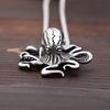 Punk High Quality Octopus Pendant Necklaces Stainless Steel Biker Hip Hop Animal Necklace For Men Creative Jewelry Gifts