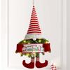 Branches Xmas Tree Ornament Christmas Swedish Gnomes Dangling Santa Claus Long Legs With Lights
