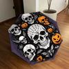 1pc Halloween Skulls Pumpkins Spider Web Umbrella with Plastic Handle,Suitable for All Seasons Home Travel Outdoor UmbrellaDD1508