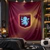 Duvara Asılan Goblen Aston Villa Futbol Baskılı Kumaş Salon Yatak Odası Ev Dekorasyonu İçin