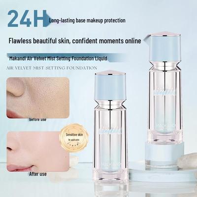 Make Andy Air Velvet Mist Soft-Focus Long-Lasting Natural Silky Concealing Foundation Liquid