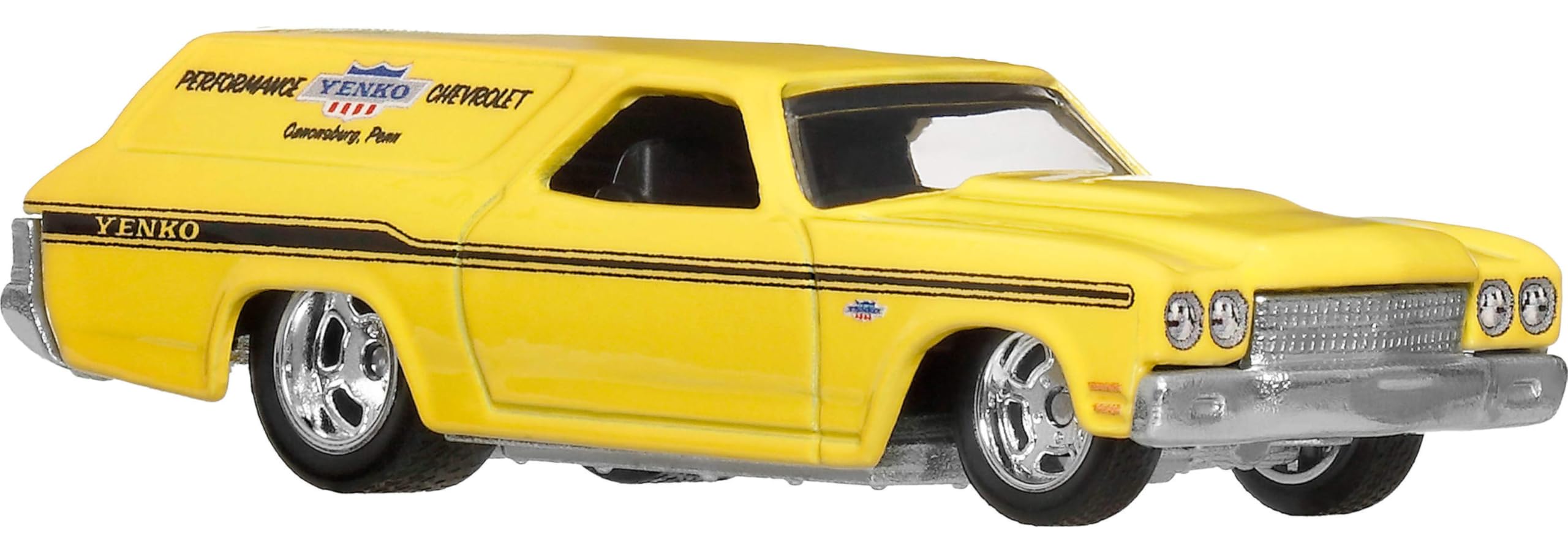 

Hot Wheels Car Culture Fast Wagon 70 Chevelle SS Wagon Транспортная игрушка Литая машина для детей от 3 лет, Желтый, JBK67