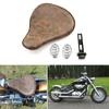 Motorradfeder Solositz Distressed Soft LeatherCushion Montagesatz für Sportster Bobber Chopper Heritage Springer