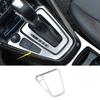 Shift Cover For Ford Focus 2015-2018 AT Silver Steel 1PCS Central Console Gear