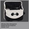 Car Trash Can For Back Seat Wear-Resistant Soft Storage Bag Auto Back Seat Storage Bag For Family Friends Mobile Phones Files