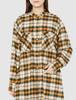 Lee Dress Long Shirt Yellow x Green Size S [Official] Women's Dress, Check,