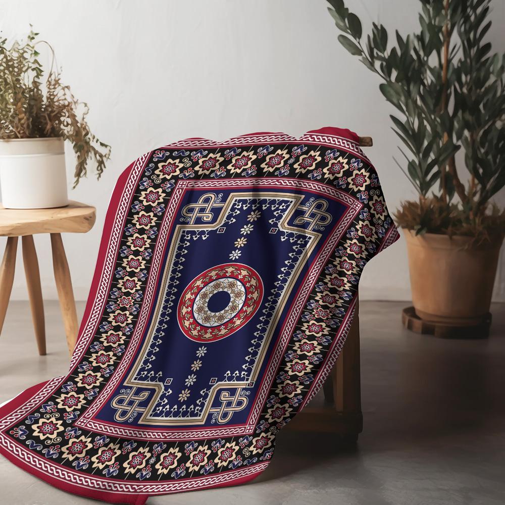Beautiful Turkish Vintage Style Rug Carpet Blanket Decorative Throw Sofa Bed Accent Home Decor