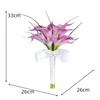Artificial Bridal Bouquet Composed of Flowers, Ideal for Wedding Decoration, Party Or