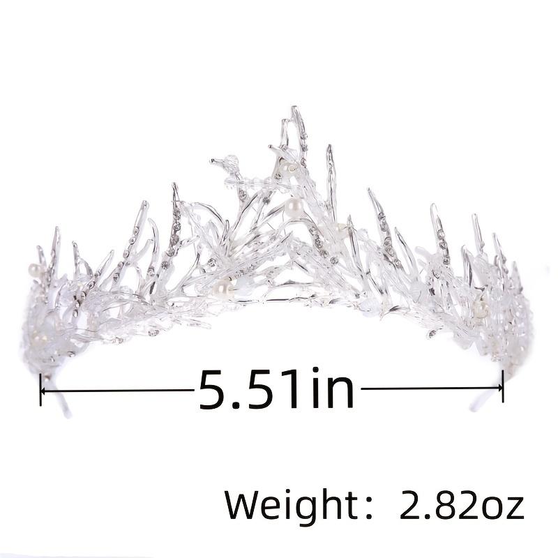 Diadem i korony z kryształkami w stylu barokowym, diadem na bal maturalny, opaska na głowę, akcesoria do włosów dla panny młodej, biżuteria, korona, prezent
