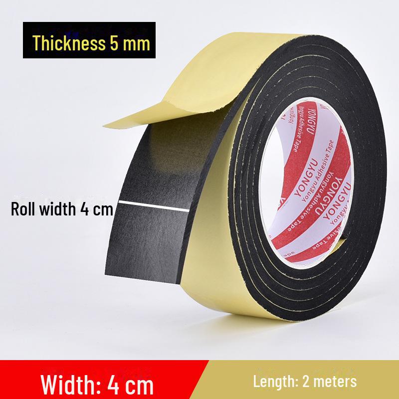 Self-Adhesive EVA Foam Sealing Strip – Dust-Proof, Temperature-Resistant, Anti-Collision, Shock-Absorbing Rubber for Doors and Windows