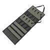 Camping Hanging   600D Oxford Fabric Tent Shed Storage Bag, Hanging Hooks and Mesh  s for Outdoor Picnic Green,