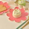 Disposable Daisy Paper Plate Flower Meal Plate Picnic Cake Plates Birthday Theme Party Decoration