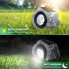 Solar Rock Lights Outdoor (2pcs), Waterproof Super Bright Garden Spotlights for Yard, Pathway, Patio - IP65