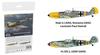 Beacon Models Hanger Edition Messerschmitt Plastic Model BMK003 1/144 Bf109E-7