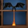 Creative Home Interior Decor Fire-breathing Dragon Figurine, Durable PLA Flying Book Stopper, Halloween Decoration 3D Print Fantasy Ornament