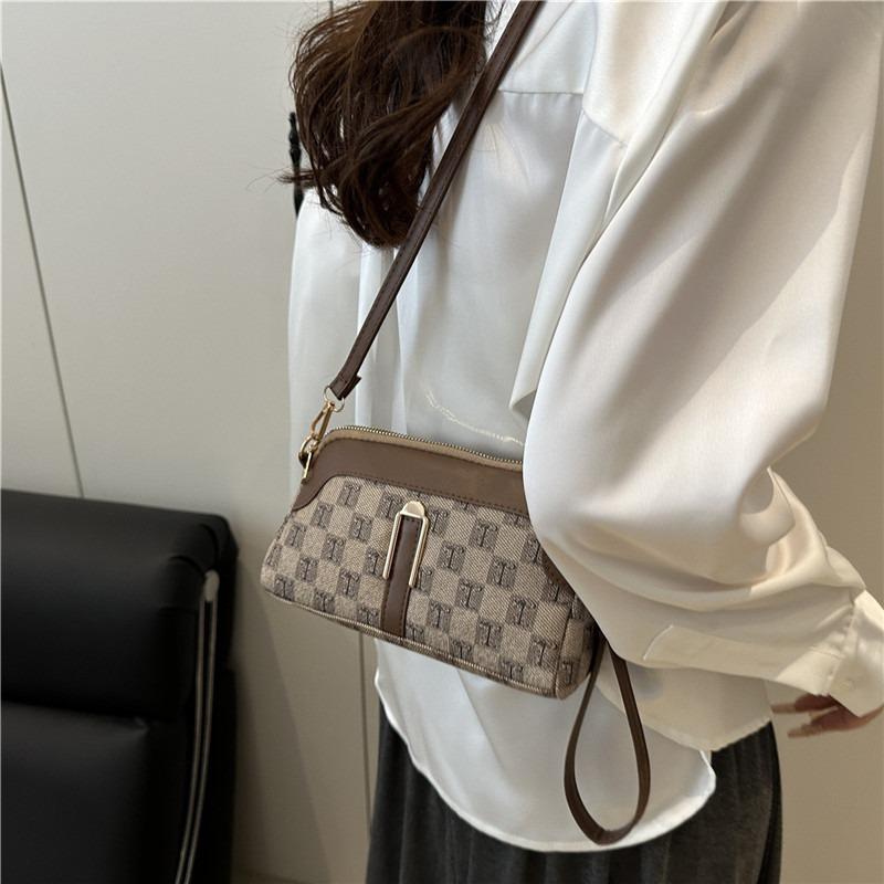 Bag women's fashion new high-end portable women's bag casual versatile square bag shoulder messenger bag