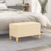 Day and Night - Day and Night Cream Fabric Bench 70x35x41 Cm