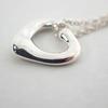 [Used] TIFFANY/Tiffany 925 Open Heart Pendant/Necklace/g486-95