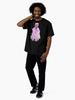 Liquid Television Smiley Happy - Variant 2 [Futuristic Liquid Acrylic Television Head] Oversized Unisex T-Shirt