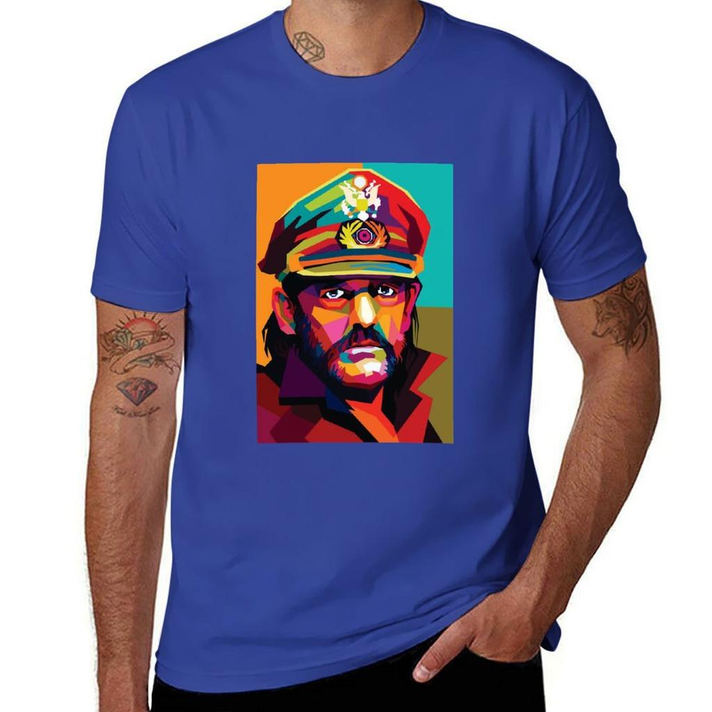 Music Retro Lemmy Premium Scoop Awesome For Music Fans T-Shirt Plus Size Tops Customs Shirts Men Graphic
