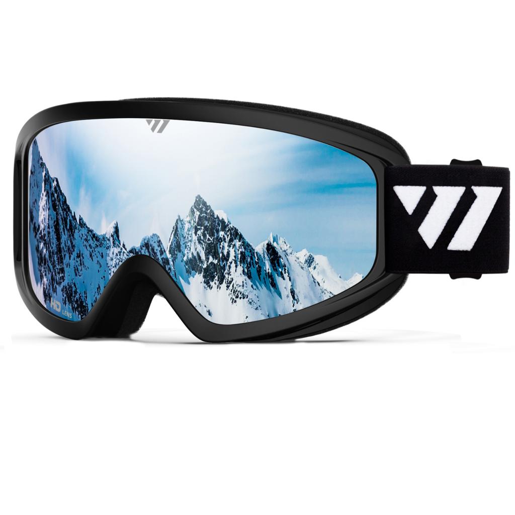 JULI Brand Professional Ski Goggles Double Layers Lens Anti-fog UV400 Ski Eyeglasses Skiing Snowboard Gogglesw Goggles Men for Women W1