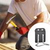 2pc Industrial Grade Hammers Drill Holders Carbon Steel Construction Workshop Garage Tool Wall Mount System