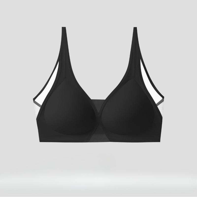 

Female Summer Thin New Lace Gathers No Trace To Receive Pair of Milk Underwear XL чорний