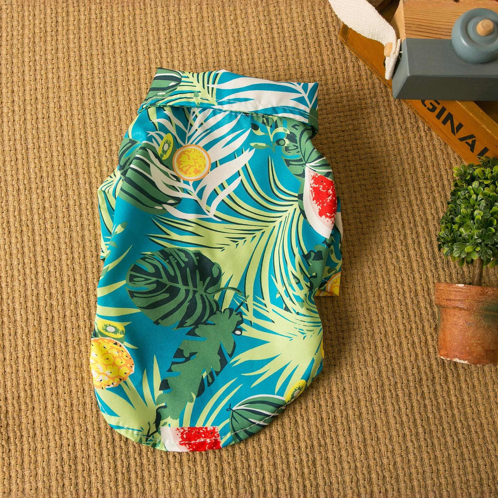 

Pet Spring-Summer Shirt: 2-Leg Outfit For Dog (Teddy/Bichon) & XL