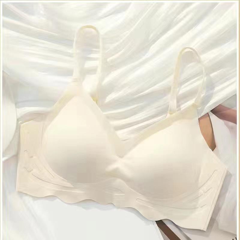 Women Wireless Seamless Breathable Thin Comfortable Beauty Back Sports Sleep Bra