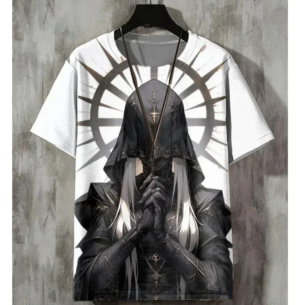 

Аниме женская футболка сексуальная красота 3D принтованные футболки Harajuku футболки с коротким рукавом футболка повседневные свободные большие мужские топы Y 2 K XL