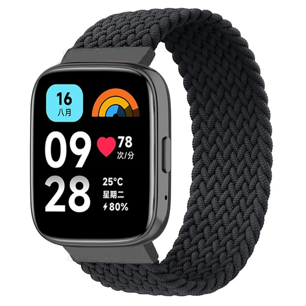 22mm Nylon-Armband für Redmi Watch 3/5 Active Band Elastisches Ersatzarmband für Redmi Watch 3/5 Lite Armband Correas