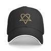 Him Band Heartagram Gold Him Band Long Heartagram Tee Him Baseball Cap Luxury Hat Beach Bag Hat Beach Golf Unisex Women's