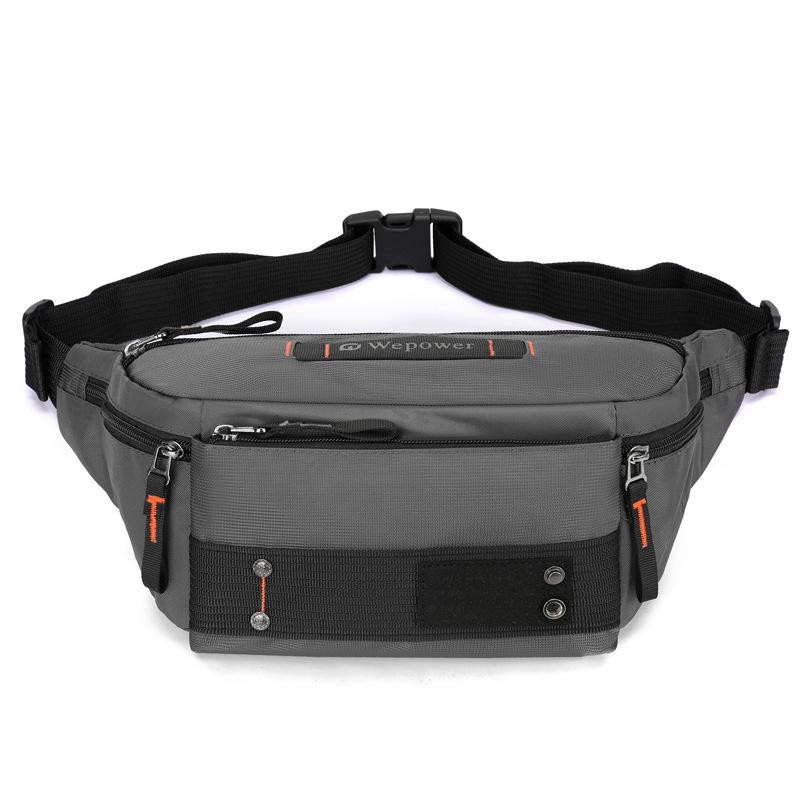 WEPOWER Outdoor Waterproof Crossbody Waist Bag for Travel, Running, Cycling, and Commuting