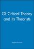 Bok Of Critical Theory and Its Theorists