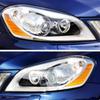Volvo XC60 (09-13) Headlight Rear & Front Black Plastic Cover