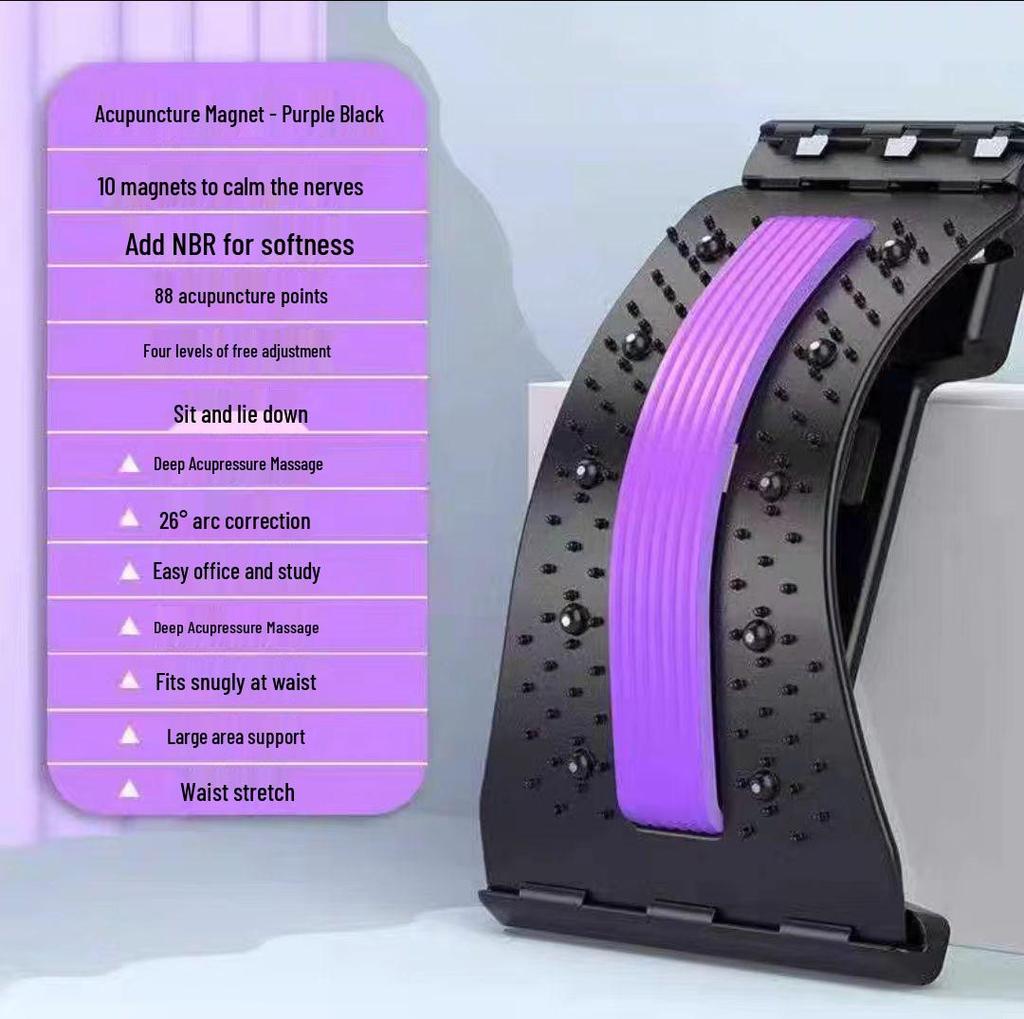 Bederní a krční páteřní protahovací deska pro relaxaci zad a trakční masáž